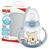 NUK First Choice+ Trinklernflasche | 6–18 Monate | 150 ml | Temperature Control Anzeige | Anti-Colic-Ventil |...