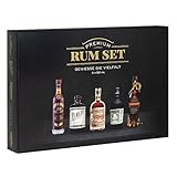 Sierra Madre Tasting Kits Premium Rum Tasting Set | Enthält 5 beliebte Rums | 50ML pro Flasche | Ideal als Geschenk |