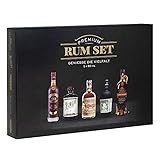 Sierra Madre Tasting Kits Premium Rum Tasting Set | Enthält 5 beliebte Rums | 50ML pro Flasche | Ideal als Geschenk |